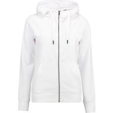 ID Core Full Zip Ladies Hoodie - White