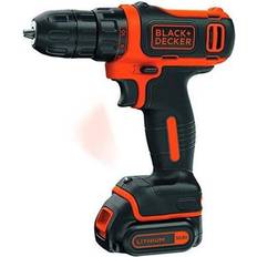 Black & Decker Bohrschrauber Black & Decker BDCDD12BAFC-QW (2x1.5Ah)