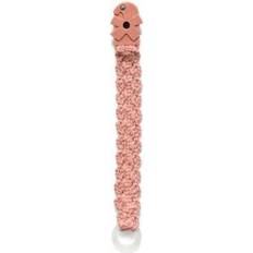 Sebra Heklet Smokkesnor Blossom Pink
