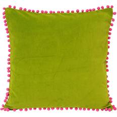 Riva Home Pompom Cushion Cover Green (45x45cm)