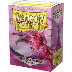 Dragon Shield Matte Pink Diamond 100 Standard Sleeves