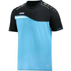 JAKO Competition 2.0 T-shirt Men - Aqua/Black