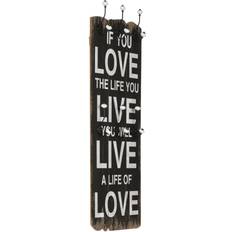 vidaXL Love Life Coat Hook 40cm