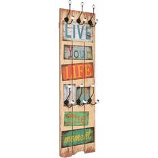 Multicolore Arredamento e Accessori per l'ingresso vidaXL Live Life Appendiabiti 40cm