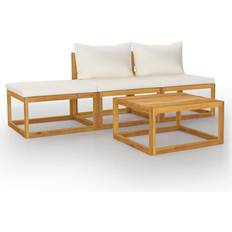 vidaXL 3057658 Loungesæt, 1 borde inkl. 2 sofaer