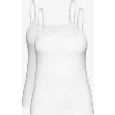 Calvin Klein Coton Lingerie sculptante Calvin Klein One Cotton Camisole 2-pack - White