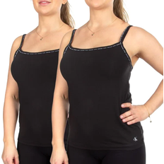 Calvin Klein One Cotton Camisole 2-pack - Black