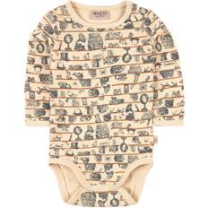 Wheat Plain Bodysuit LS - Clam Attic (9104e-159-3184)