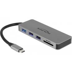 Sd usb c docking DeLock USB C-USB A/HDMI/USB C M-F Adapter