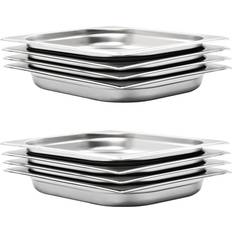 vidaXL Gastronorm Container 1/2 Køkkenopbevaring 8stk
