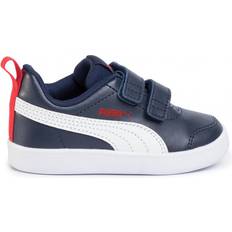 Puma Infant Courtflex V2 - Peacoart/High Risk Red