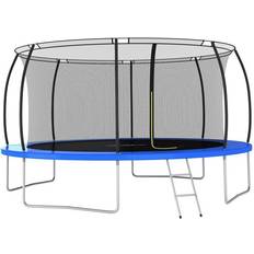 Trampoline Round 460cm + Safety Net + Ladder