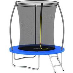 Gris Camas elásticas vidaXL Trampoline Round 183cm + Safety Net + Ladder