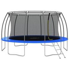 Trampoline Round 488cm + Safety Net + Ladder