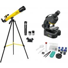 Metall Mikroskope & Teleskope National Geographic Telescope & Microscope Set