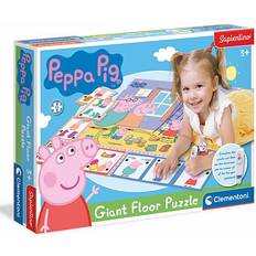 Clementoni Golvpussel Clementoni Peppa Pig Giant Educational Floor Puzzle 24 Bitar