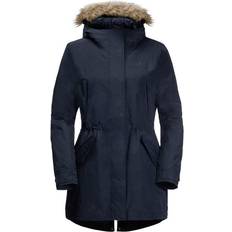 Jack Wolfskin Women's Wildwood Parka - Midnight Blue