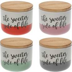 Multicoloured Kitchen Containers BigBuy The Sweetes Side Of Life Kitchen Container