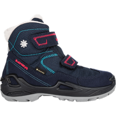 Mikrofaser Wanderstiefel Lowa Kid's Milo GTX Mid - Navy/Magenta