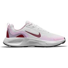 Kevät Juoksukengät Nike Wearallday Big Kids' Shoe - White/Dark Beetroot/Pink Foam