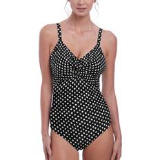 À pois Maillots de bain Fantasie Santa Monica Twist Front Swimsuit - Black/White