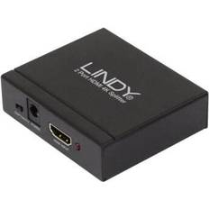 Smart tv adapter Lindy 10.2G HDMI-2HDMI Splitter F-F Adapter