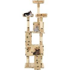 vidaXL 170615 Cat Tree with Claw Player in Sisal