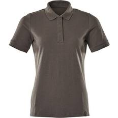 Mascot Women's Crossover Polo Shirt - Dark Anthracite Gray