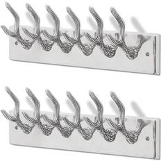 vidaXL - Estantería de Pared 49cm 2pcs