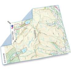 90.0 cm Serviettes de bain Lifeventure SoftFibre Ordnance Survey Travel Pen Y Fan Serviette de bain Multicolore (150x90cm)