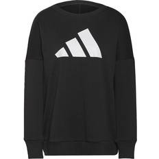 Adidas Sportswear Three Bar Sweatshirt Black Female