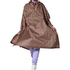 Brown - Men Rain Jackets & Rain Coats Rainkiss Rain Poncho Unisex - Damier