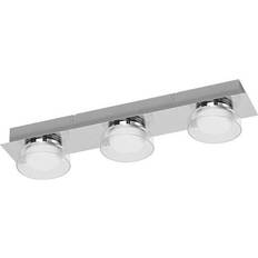 Dimmable Wall Flush Lights LEDVANCE Smart+ wall Orbis Round IP44 TW Chrome Wall Flush Light 48cm