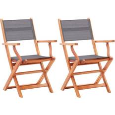 vidaXL 48690 2-pack Trädgårdsmatstol