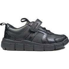 Caucho Mocasines Clarks Kid's Encode Bright - Black Leather