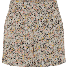 Multicolor Shorts Pieces Nya Printed Shorts - Black Floral