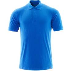 Mascot Crossover Polo Shirt - Azure Blue