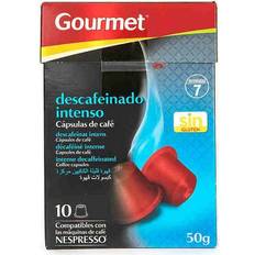 Gourmet Coffee Capsules Decaffeinated 10pcs