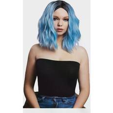Maskerad Smiffys Fever Cara Wig Baby Blue