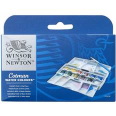 Winsor & Newton Akvarellmaling Winsor & Newton Cotman Watercolours Pocket Plus 12 Half Pans