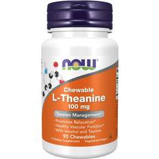 L-Teanin Aminosäuren Now Foods L Theanine 100mg 90 Stk.