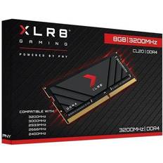 8 GB - DDR4 - Für Laptops RAM-Speicher PNY XLR8 DDR4 3200MHz 8GB (MN8GSD43200X)