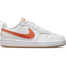 Nike Court Borough Low 2 GS - White/Summit White/Sail/Orange