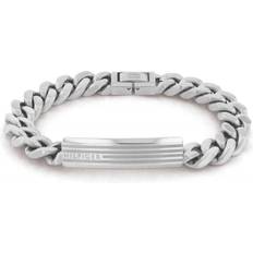 Tommy Hilfiger Adjustable Size Bracelets Tommy Hilfiger ID Bracelet - Silver