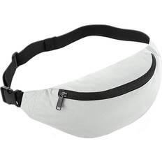 Solid Colours Bum Bags BagBase Reflective Belt Bag - Silver Reflective