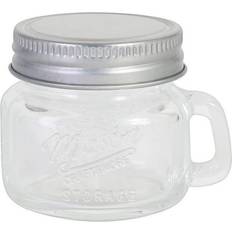 - Glass Jar with Straw 5cl