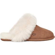 Women - Wool Slippers UGG Scuff Sis - Chestnut