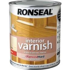 Optional Colour Paint Ronseal Interior Varnish Wood Protection Optional Colour 2.5L