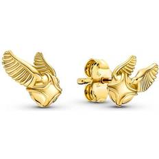 Pandora harry potter Pandora Harry Potter Golden Snitch Stud Earrings - Gold