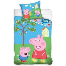 MCU Parure De Lit Pour Enfants 2 Pièces 140 x 200 cm Peppa Pig 55.1x78.7"